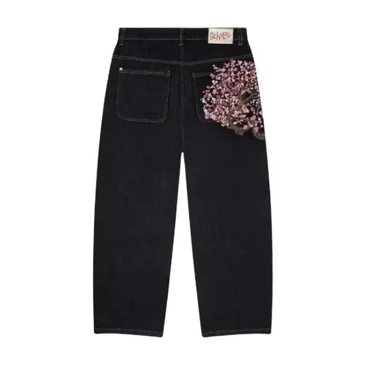 Raw Denim Sakura Jeans
