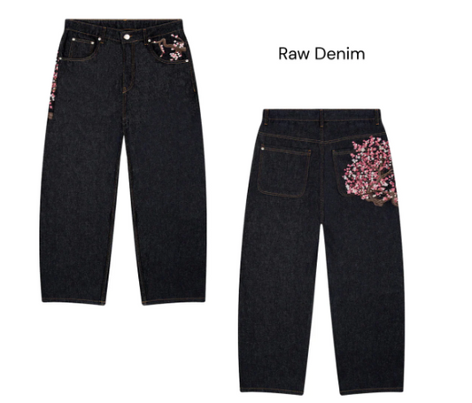 Sakura Hoodie + Jeans Combo