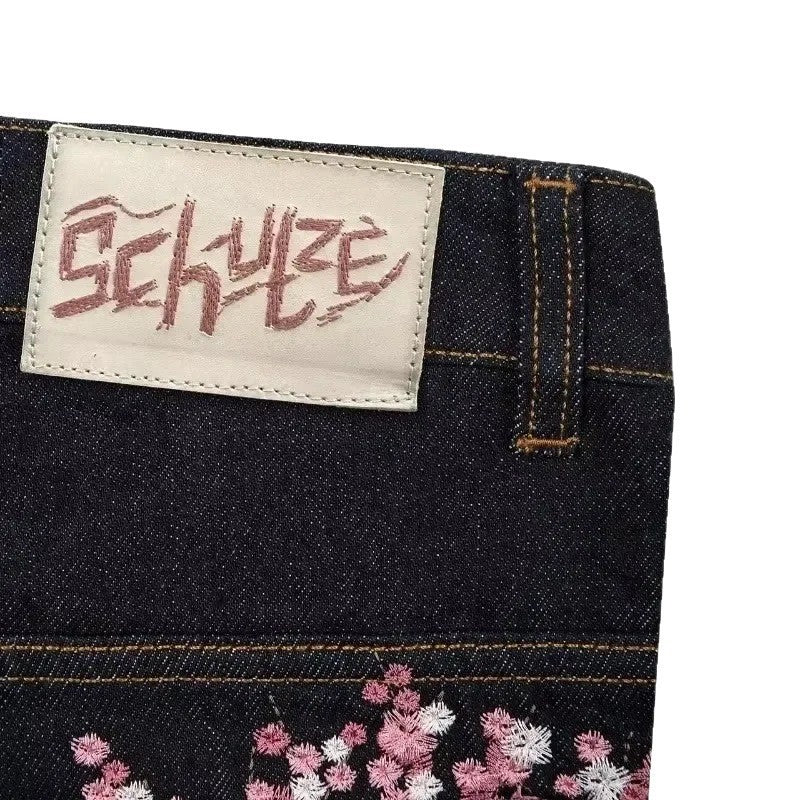 Unisex Sakura Hoodie & Jeans