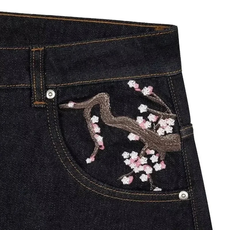 Unisex Sakura Hoodie & Jeans